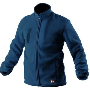 Canis Pánska fleecová bunda OTTAWA - Modrá | S