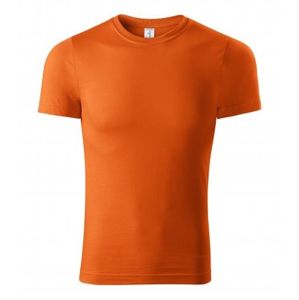 MALFINI Tričko Paint - Oranžová | XXL