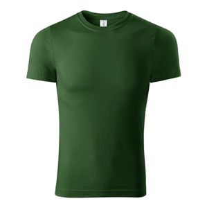 MALFINI Tričko Paint - Fľaškovo zelená | XL
