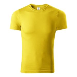MALFINI Tričko Paint - Žltá | XXXL