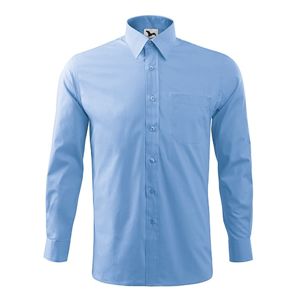 MALFINI Pánska košeľa Style Long Sleeve - Nebesky modrá | S