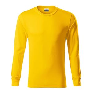 MALFINI Tričko s dlhým rukávom Resist LS - Žltá | S