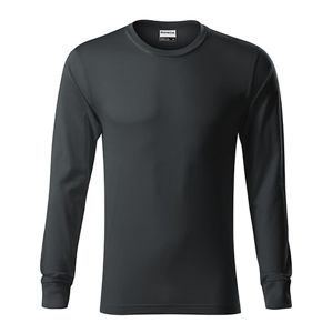 MALFINI Tričko s dlhým rukávom Resist LS - Ebony gray | XL