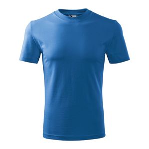 MALFINI Tričko Heavy - Azúrovo modrá | XL