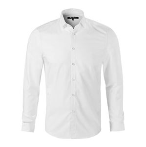 MALFINI Pánska košeľa s dlhým rukávom Dynamic - Biela | XXL