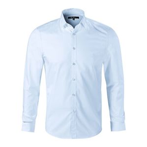 MALFINI Pánska košeľa s dlhým rukávom Dynamic - Svetlomodrá | XL