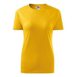 MALFINI Dámske tričko Classic New - Žltá | XXL
