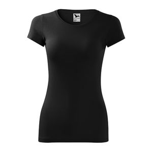 MALFINI Dámske tričko Glance - Čierna | XL