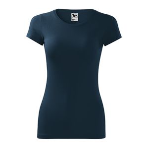 MALFINI Dámske tričko Glance - Námornícka modrá | XS