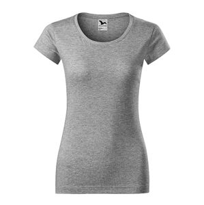 MALFINI Dámske tričko Viper - Tmavošedý melír | XL