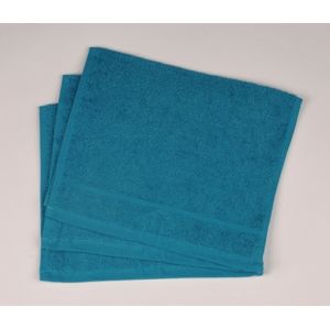 Dobrý Textil Malý uterák Economy 30x50 - Azúrovo modrá | 30 x 50 cm