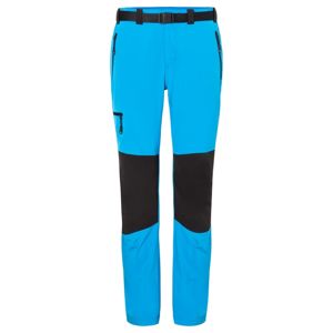 James & Nicholson Pánske trekingové nohavice JN1206 - Jasná modrá / tmavomodrá | XXXL
