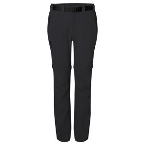 James & Nicholson Dámske outdoorové nohavice s odopínateľnými nohavicami JN1201 - Čierna | XL