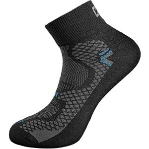 Canis Funkčné ponožky SOFT - Čierna / modrá | 42