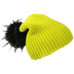 Myrtle Beach Zimná pletená čiapka MB7984 - Žlto-zelená / čierna
