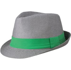 Myrtle Beach Letný klobúk MB6564 - Šedá / zelená | S/M