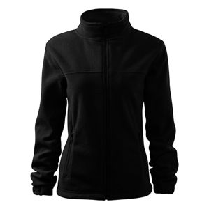 MALFINI Dámska fleecová mikina Jacket - Čierna | S