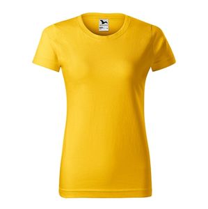 MALFINI Dámske tričko Basic - Žltá | L