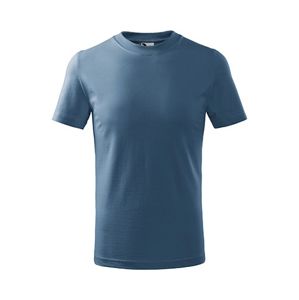 MALFINI Detské tričko Basic - Denim | 110 cm (4 roky)