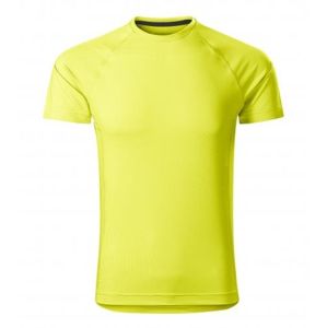 MALFINI Pánske tričko Destiny - Neónovo žltá | XL