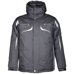 Ardon Pánska zimná bunda Philip - Čierna / šedá | XL