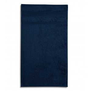 MALFINI Uterák Organic - Námornícka modrá | 50 x 100 cm