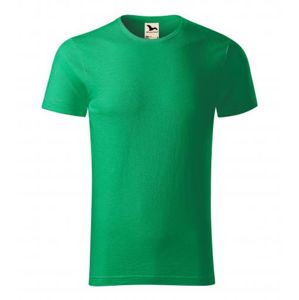 MALFINI Pánske tričko Native - Stredne zelená | XXXL