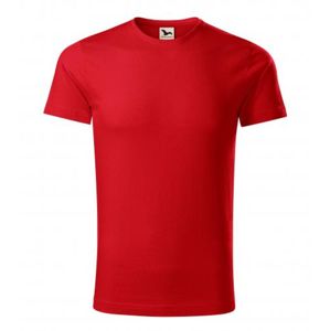 MALFINI Pánske tričko Origin - Červená | XXL