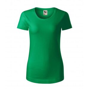 MALFINI Dámske tričko Origin - Stredne zelená | XS
