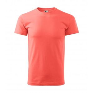 MALFINI Pánske tričko Basic - Korálová | XXXL