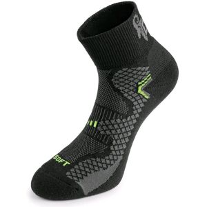 Canis Funkčné ponožky SOFT - Čierna / žltá | 45