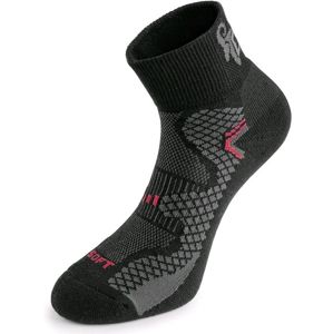 Canis Funkčné ponožky SOFT - Čierna / červená | 39
