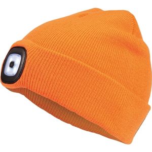 Cerva Čiapka so svetlom DEEL LED - Oranžová