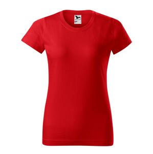 MALFINI Dámske tričko Basic - Červená | XXXL