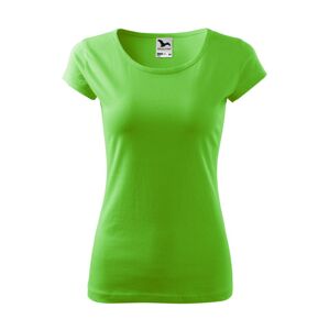MALFINI Dámske tričko Pure - Svetlošedý melír | L