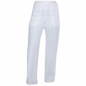 Ardon Dámske biele pracovné nohavice - 52 - Bílá