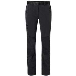 James & Nicholson Dámske trekingové nohavice JN1205 - Čierna / čierna | XS