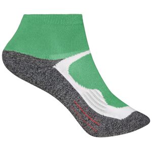 James & Nicholson Športové ponožky členkové JN210 - Zelená | 35-38