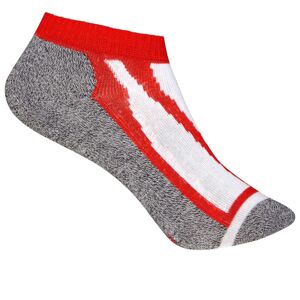 James & Nicholson Športové ponožky nízke JN209 - Červená | 39-41