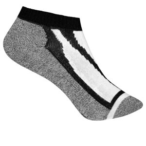James & Nicholson Športové ponožky nízke JN209 - Čierna | 42-44