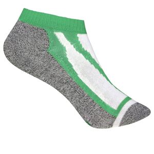 James & Nicholson Športové ponožky nízke JN209 - Zelená | 39-41
