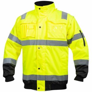 Ardon Nepremokavá reflexná bunda Howard reflex - Žltá / čierna | XL