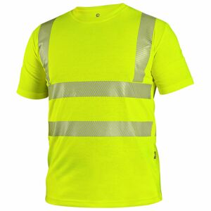 Canis Pánske reflexné tričko CXS BANGOR - Žltá | XL