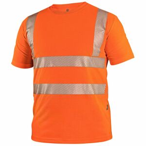 Canis Pánske reflexné tričko CXS BANGOR - Oranžová | L