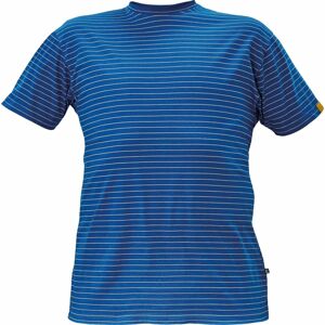 Cerva Antistatické tričko s krátkym rukávom NOYO ESD - Kráľovská modrá | XXXL