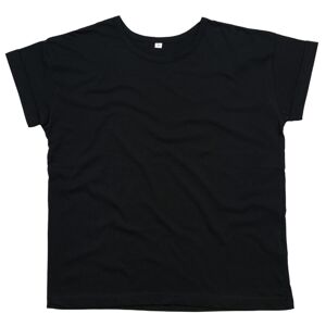 Mantis Voľné dámske tričko s krátkym rukávom - Čierna | XL