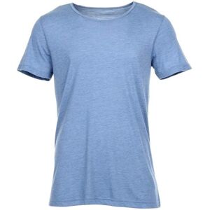 Stedman Pánske melírované oversize tričko s krátkym rukávom - Vintage modrá | L