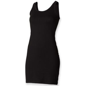 SF (Skinnifit) Dámske letné tielkové šaty - Čierna | XL