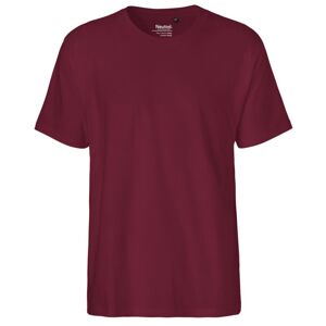 Neutral Pánske tričko Classic z organickej Fairtrade bavlny - Bordeaux | XL