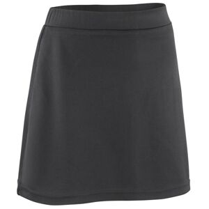 SPIRO Detská športová sukňa so šortkami - Čierna | 11-12 rokov